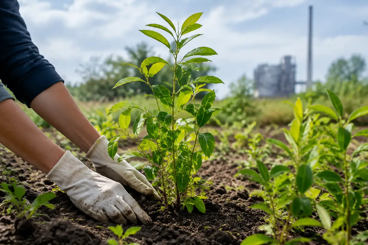 Dépolluer naturellement un sol contaminé grâce aux plantes